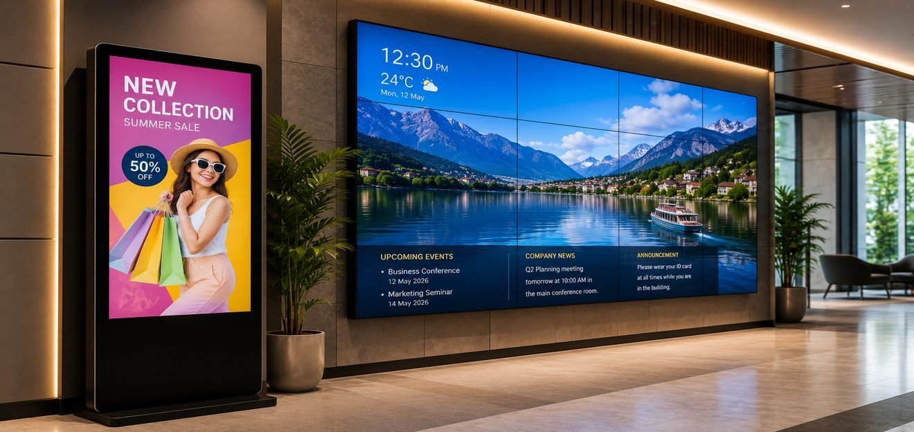 Digital Signage Company in India: Complete Buying Guide | Saipur